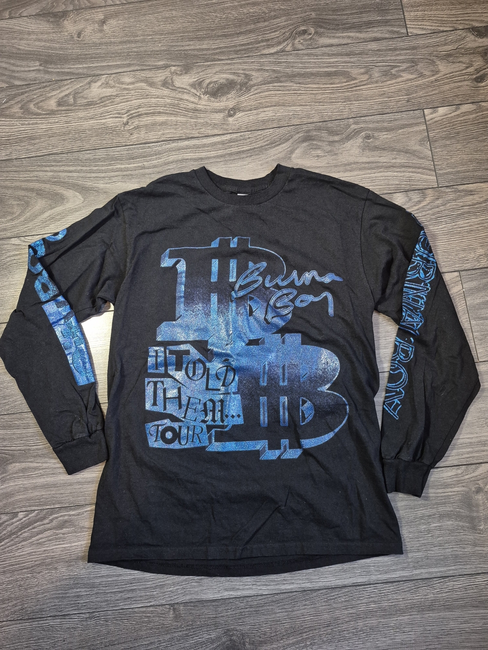 Burna Boy Tour Long Sleeve Tee - I Told Them Tour 2023-2024